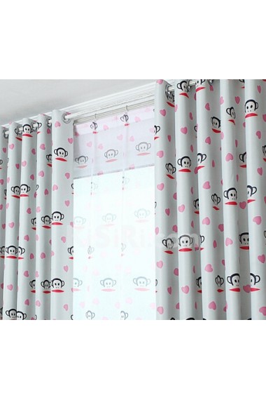 Floral Energy Saving Made to Measure Curtain (Two Panels)