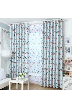 Floral Energy Saving Made to Measure Curtain (Two Panels)