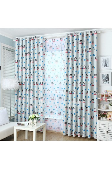 Floral Energy Saving Made to Measure Curtain (Two Panels)