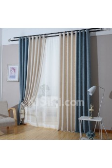 Solid Energy Saving Made to Measure Curtain (Two Panels)