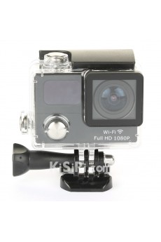 Multi-Language 1080P WiFi Full HD Action Camera Waterproof 30m 2.0" Screen +0.95" OLED Status Screen