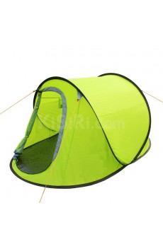 Outdoor Automatic Camping Tent Two Person 1500mm-2000mm Fiberglass Poles

