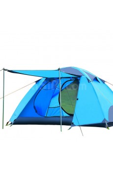 
Outdoor 2 Person Waterproof Camping Tent Aluminium Poles Double Tent Structure

