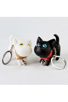 Couples Cheap Cat Keychain (A Pair)(Random Style)