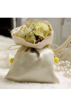 Hand-made Flower Classical Wedding Favor Bags (12 Pieces/Set)