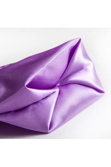 Hand-made Flower Purple Color Wedding Favor Bags (12 Pieces/Set)