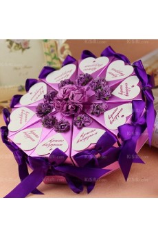 Personalized Wedding Favor Boxes (10 Pieces/Set)