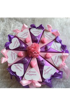 Elegant Wedding Favor Boxes Online (10 Pieces/Set)