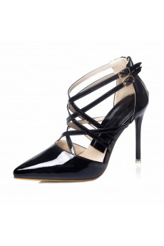 Cheap Black Stiletto Heel Party Shoes for Sale (High Heel)