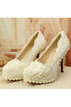 White Beach Wedding Bridal Shoes for Sale