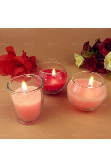 Cheap Spherical Glass Cup Candles